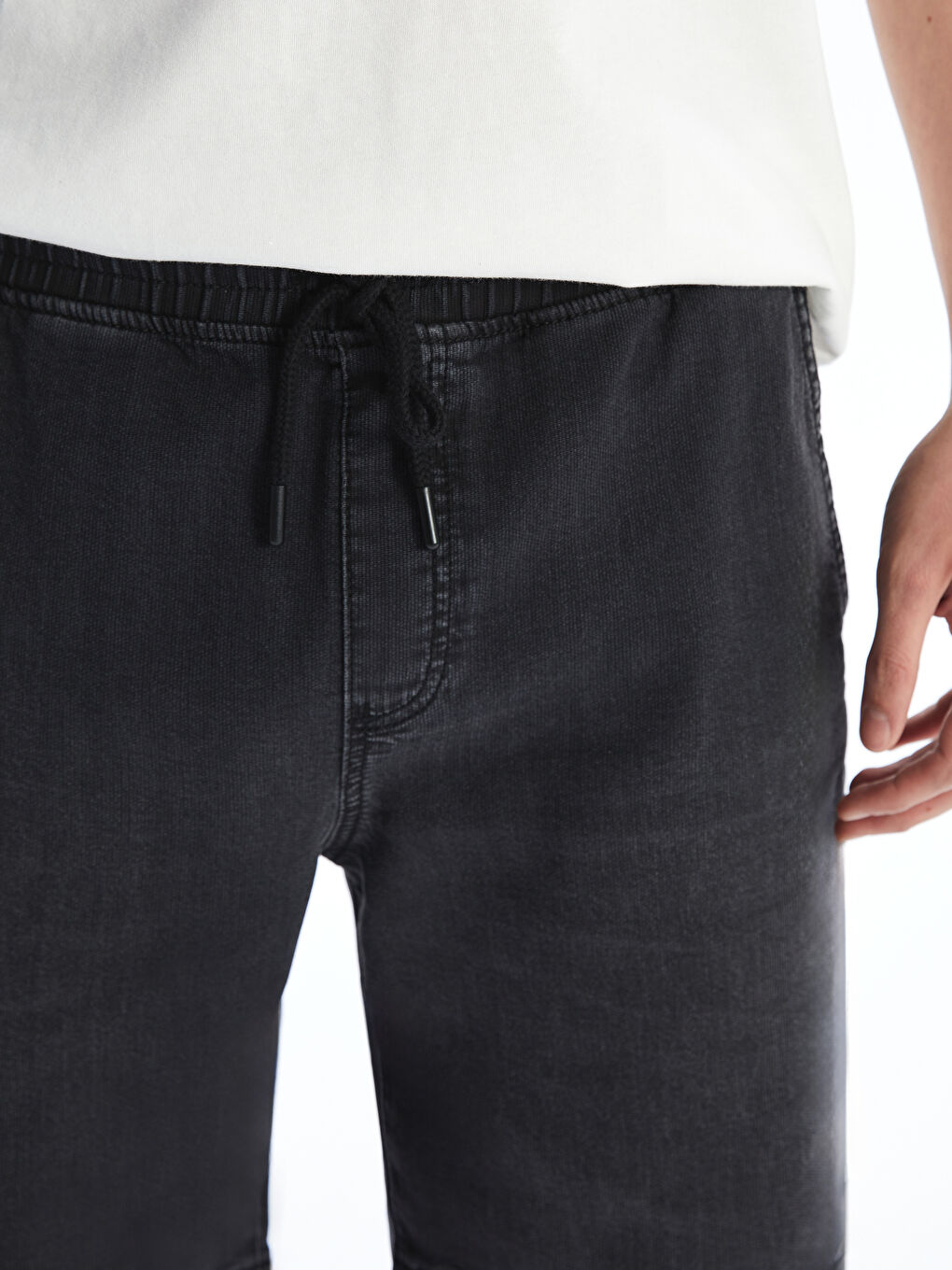 Comfortable Fit Men's Jean Shorts -S5KA95Z8-M0U