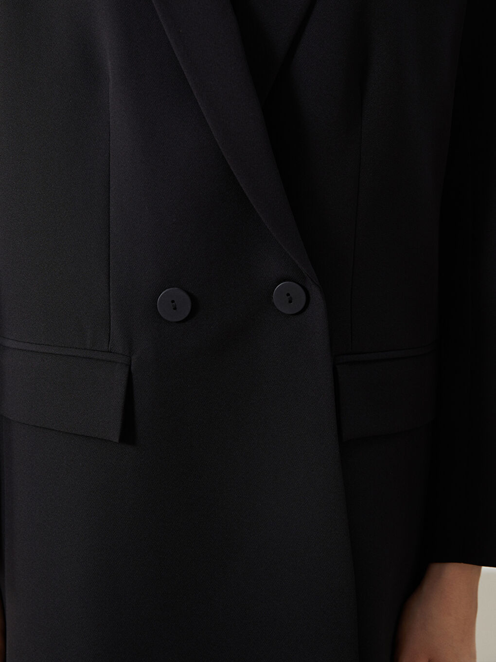 LCW Modest Siyah Kadın Blazer Ceket - 2