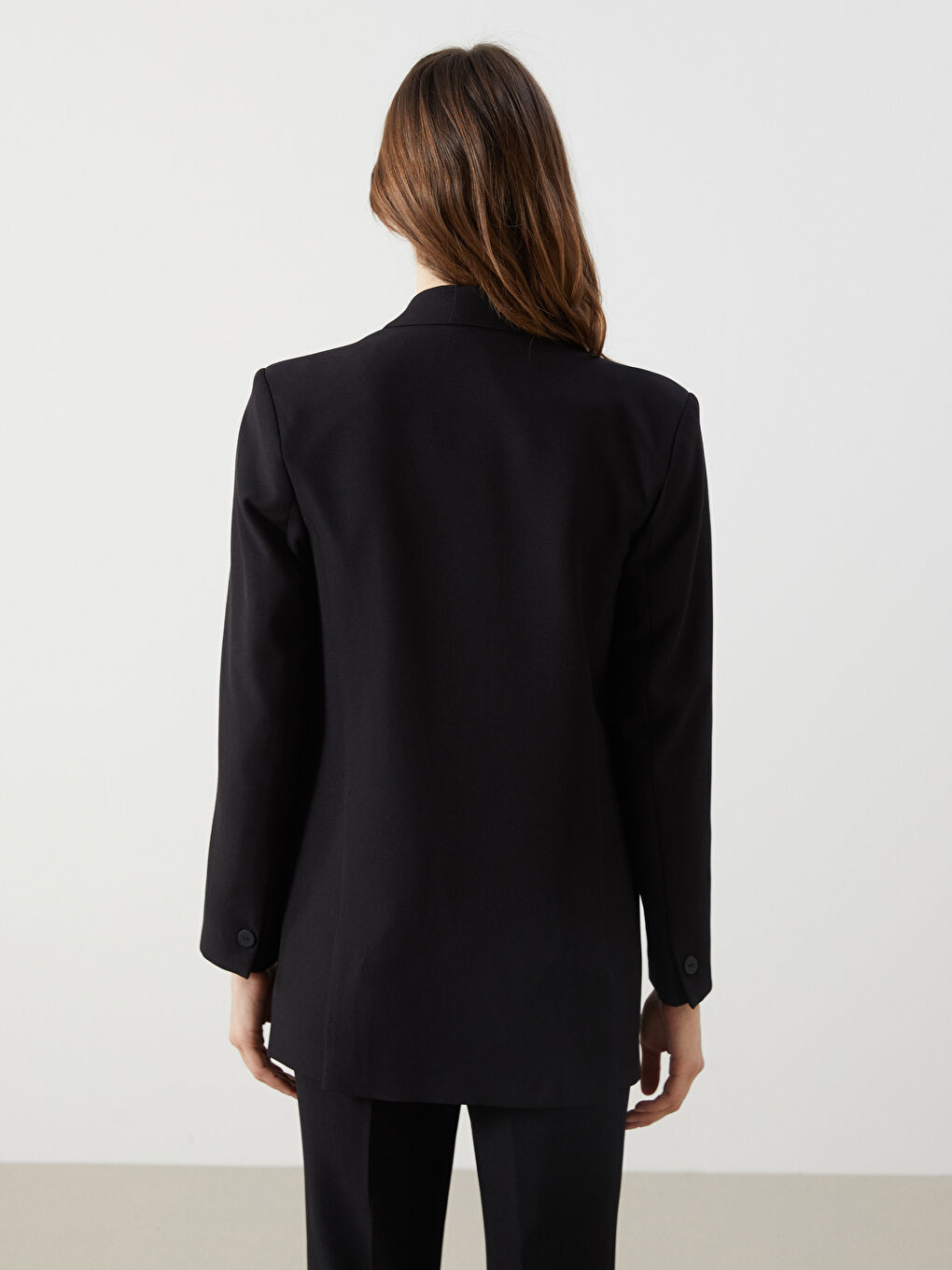 LCW Modest Siyah Kadın Blazer Ceket - 3