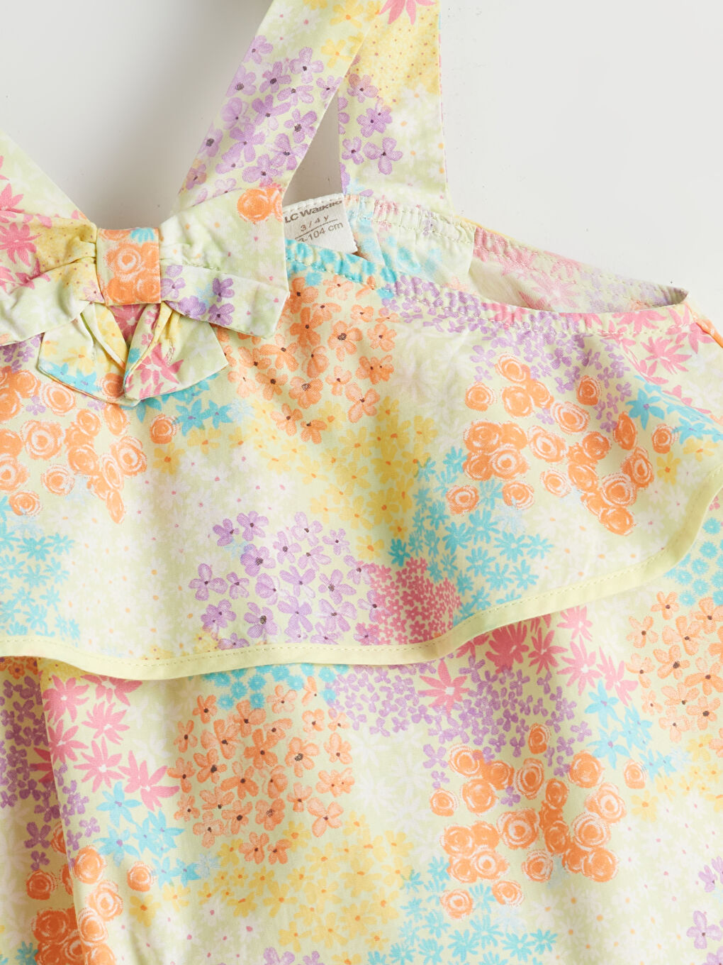 LCW baby V-Neck Girls' Dress -S5KB11Z1-F9C
