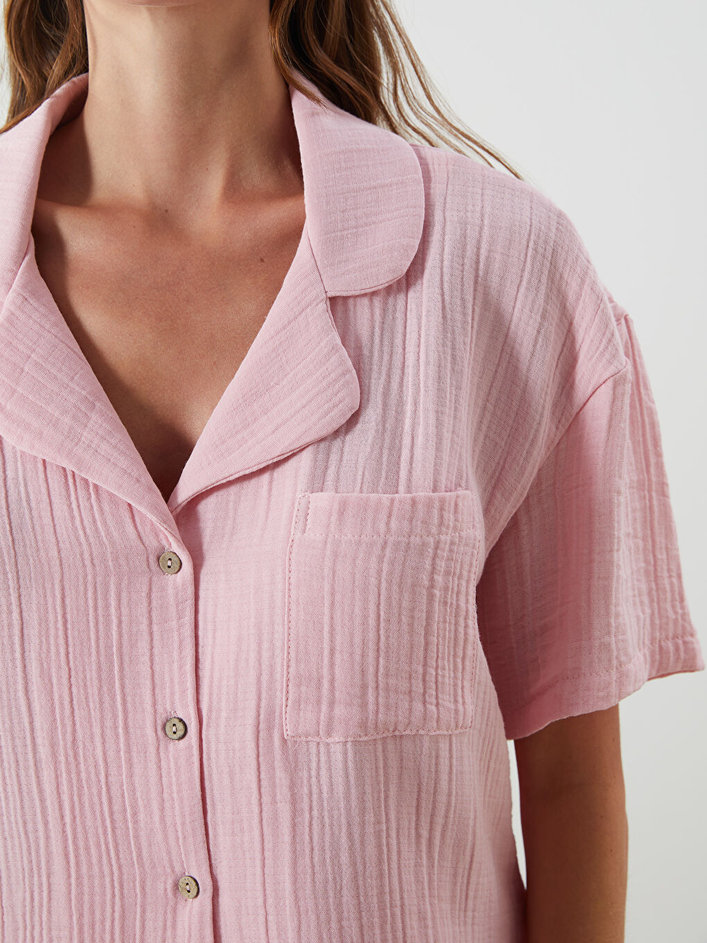 Woman PINK Shortie Pyjama Set -S5KB44Z8-G1W