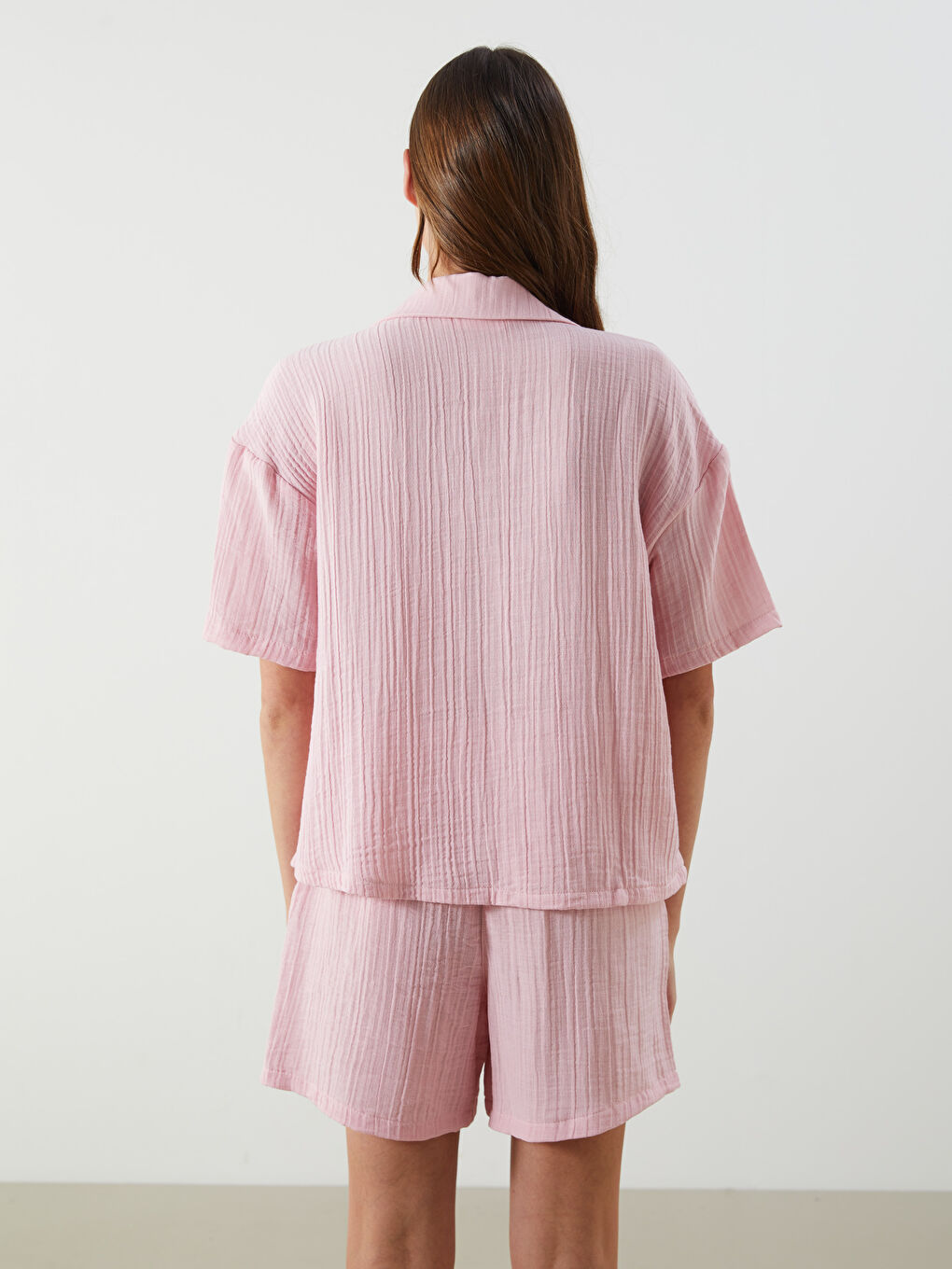 Woman PINK Shortie Pyjama Set -S5KB44Z8-G1W
