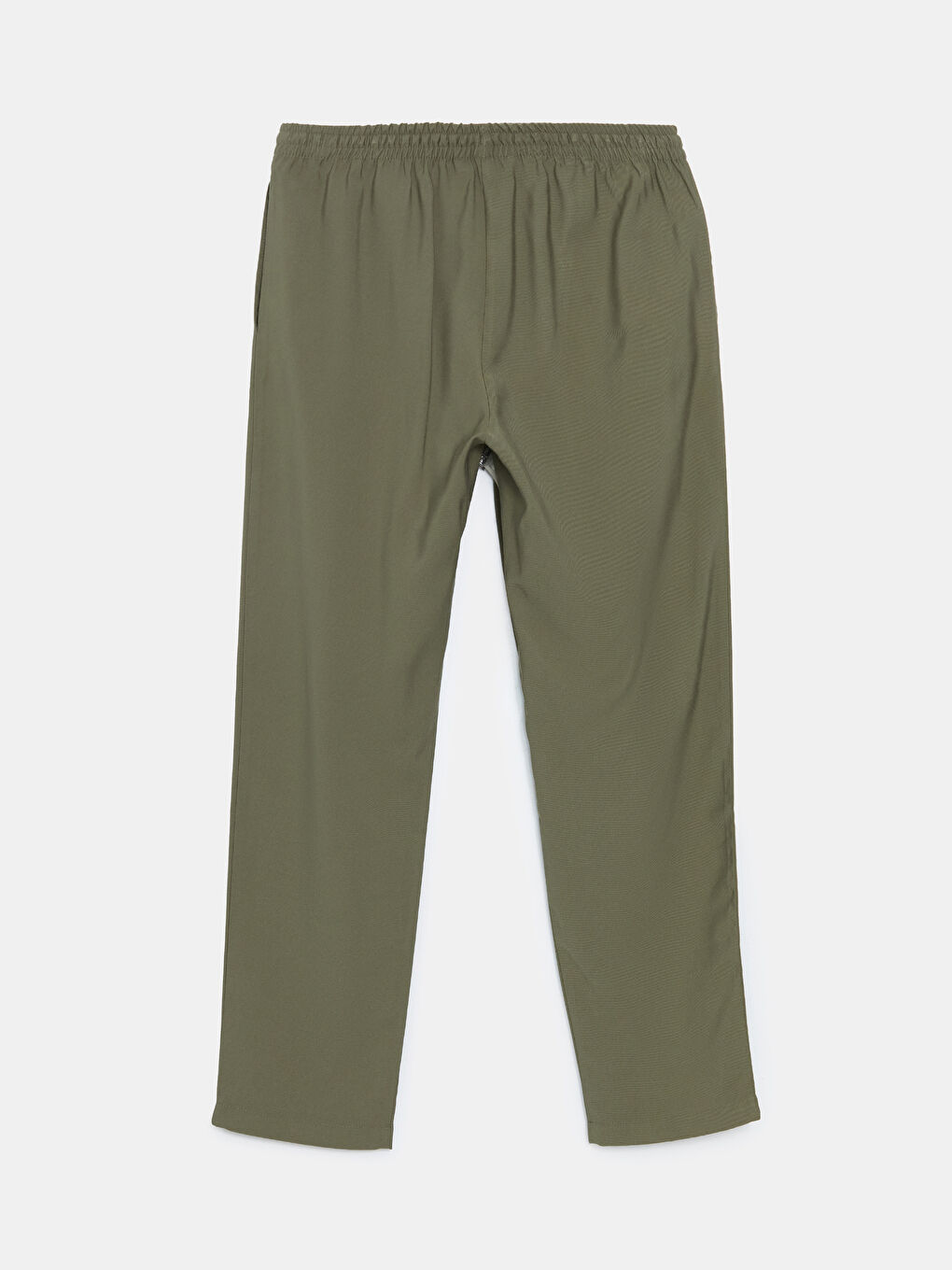 LCW Vision Haki Beli Lastikli Kadın Pantolon - 5