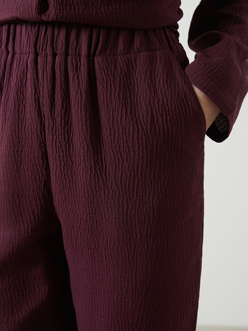LCW Vision Elasticated Waist Women's Trousers -S5KB81Z8-HQT