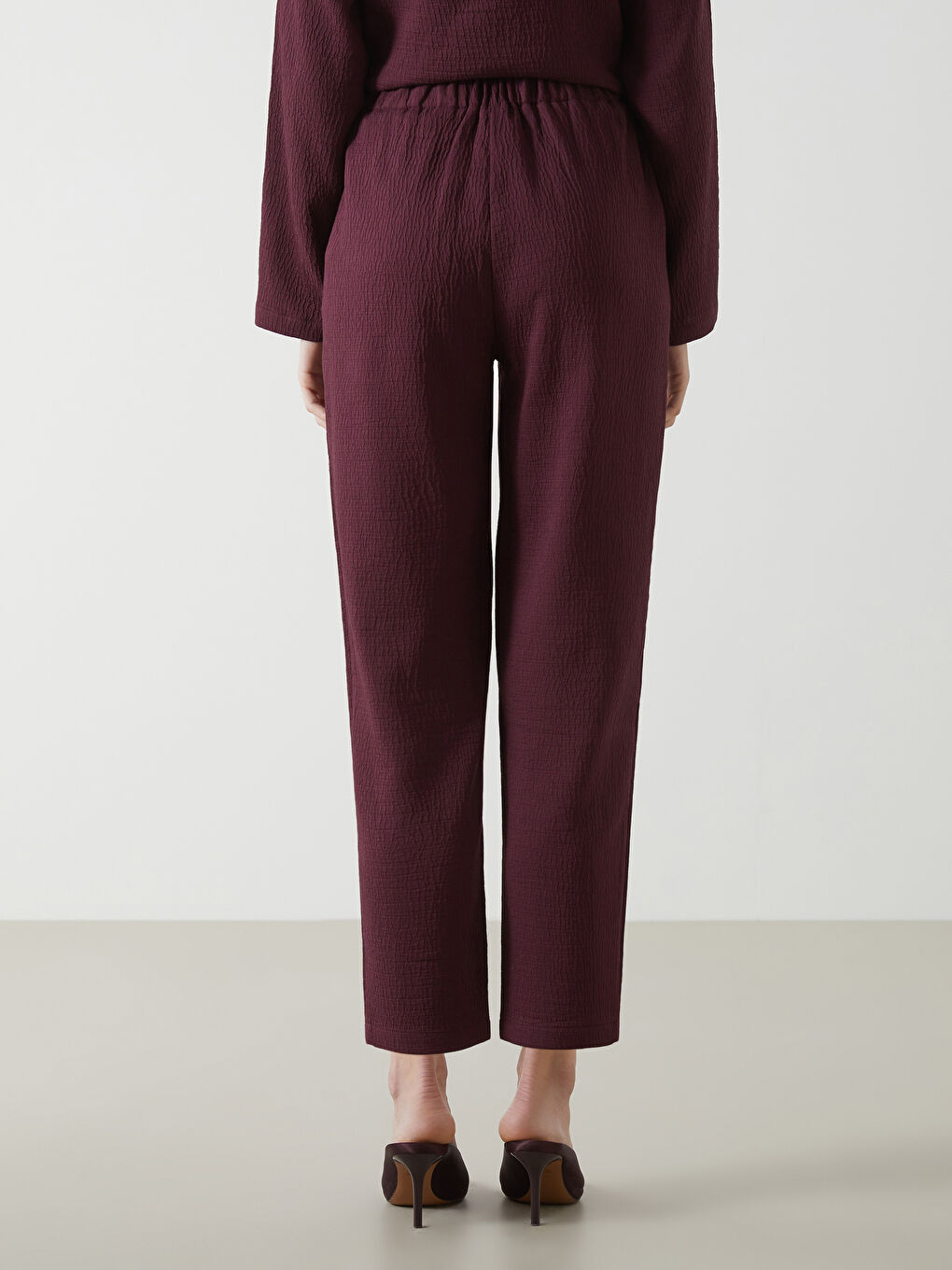LCW Vision Elasticated Waist Women's Trousers -S5KB81Z8-HQT