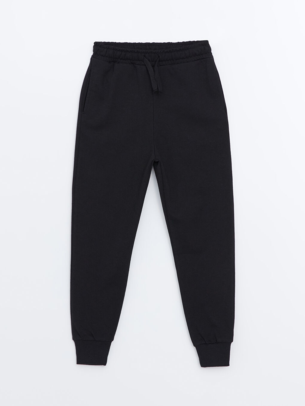 Siyah Beli Lastikli Erkek Çocuk Jogger Eşofman Altı