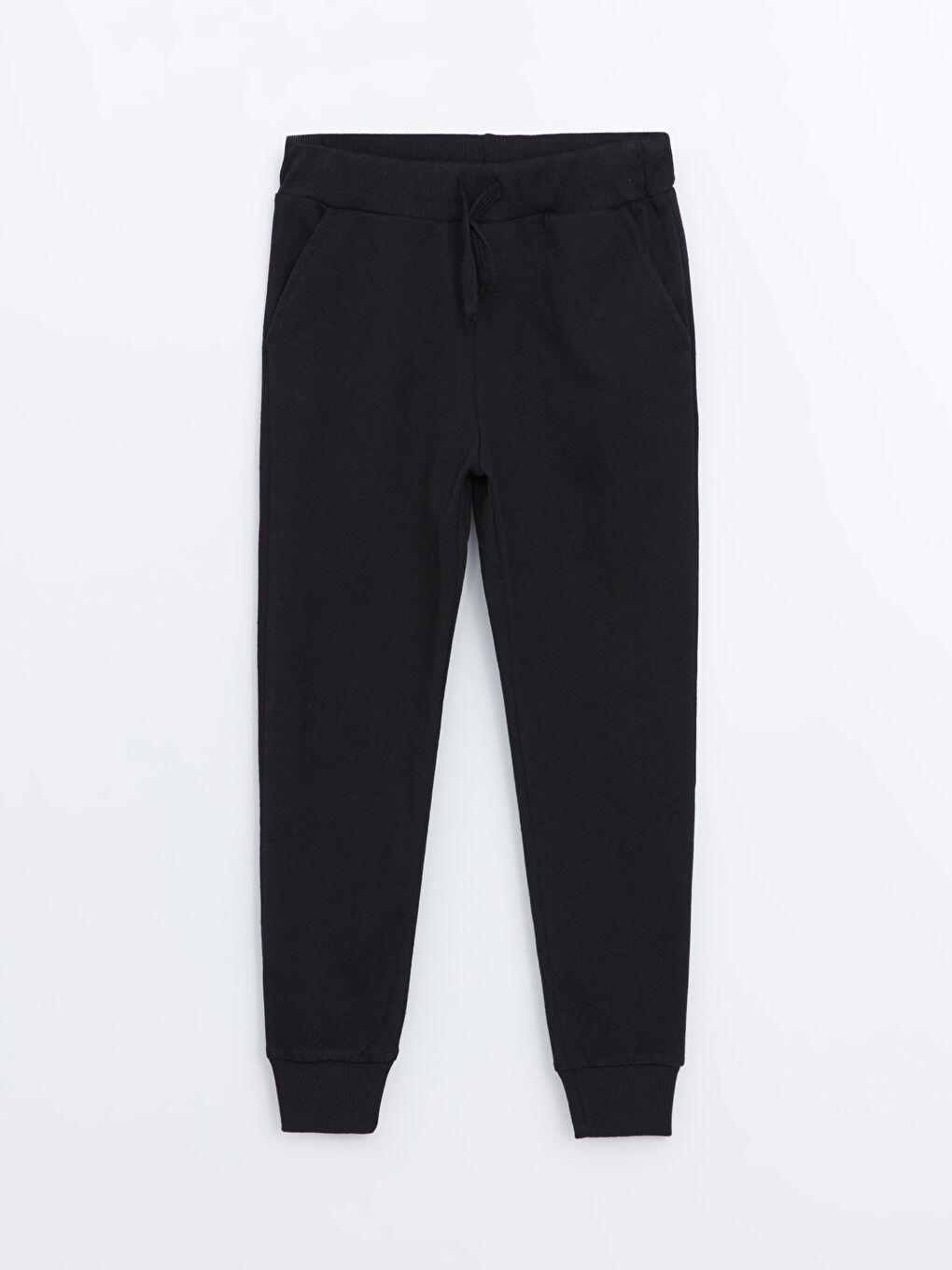 Siyah Beli Lastikli Erkek Çocuk Jogger Eşofman Altı