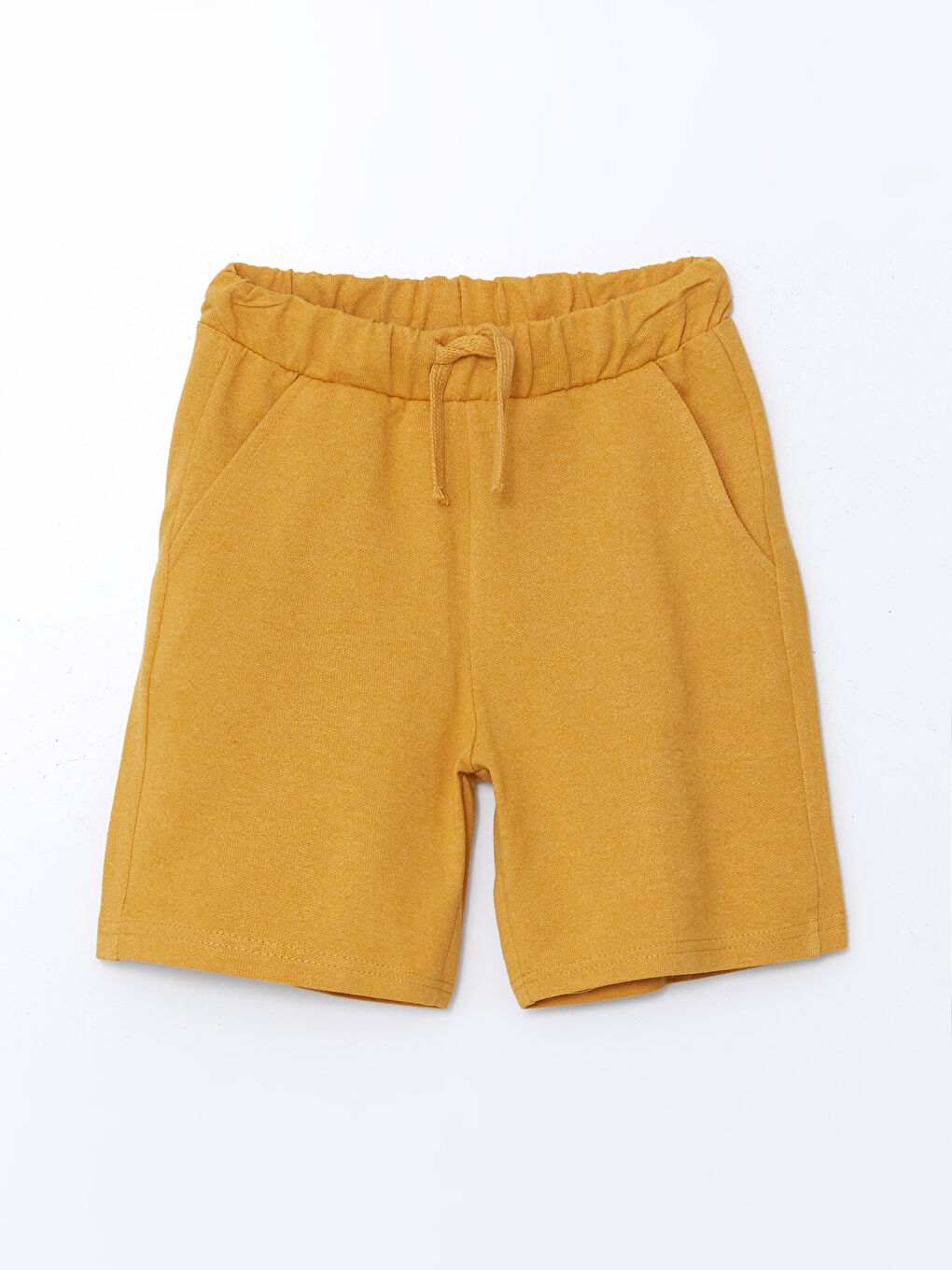 Sarı Beli Lastikli Erkek Çocuk Şort