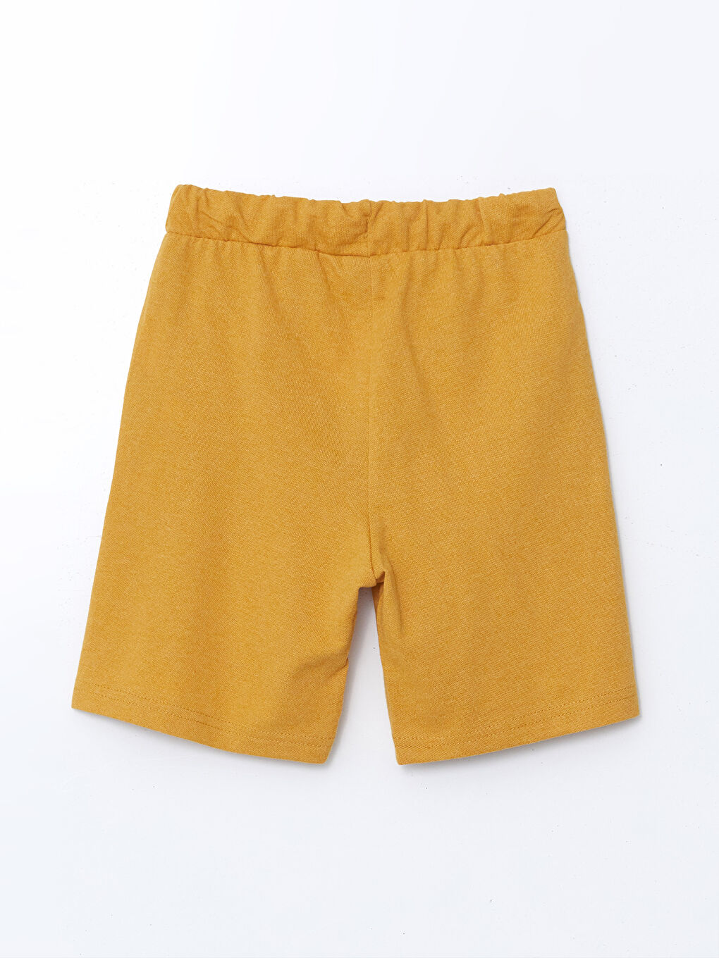 Sarı Beli Lastikli Erkek Çocuk Şort-1