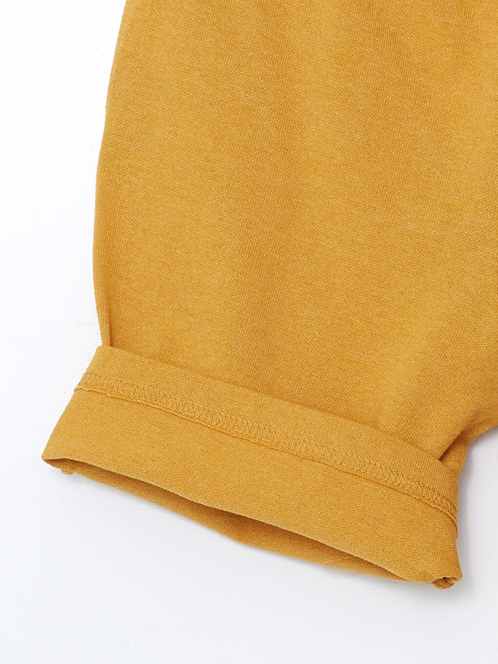 Sarı Beli Lastikli Erkek Çocuk Şort-2