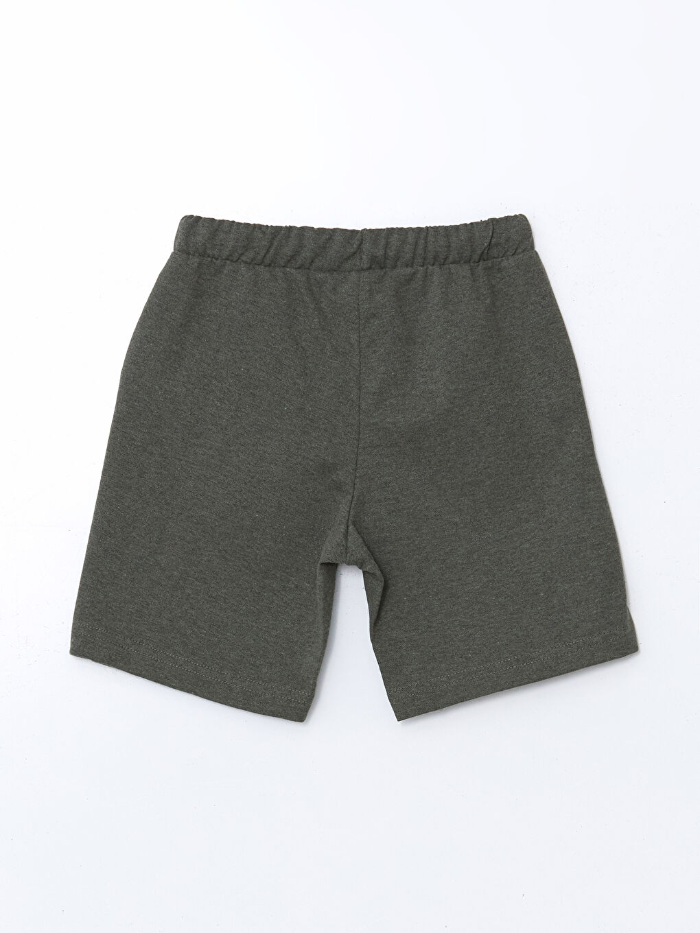 LCW ECO Haki Beli Lastikli Erkek Çocuk Şort - 1