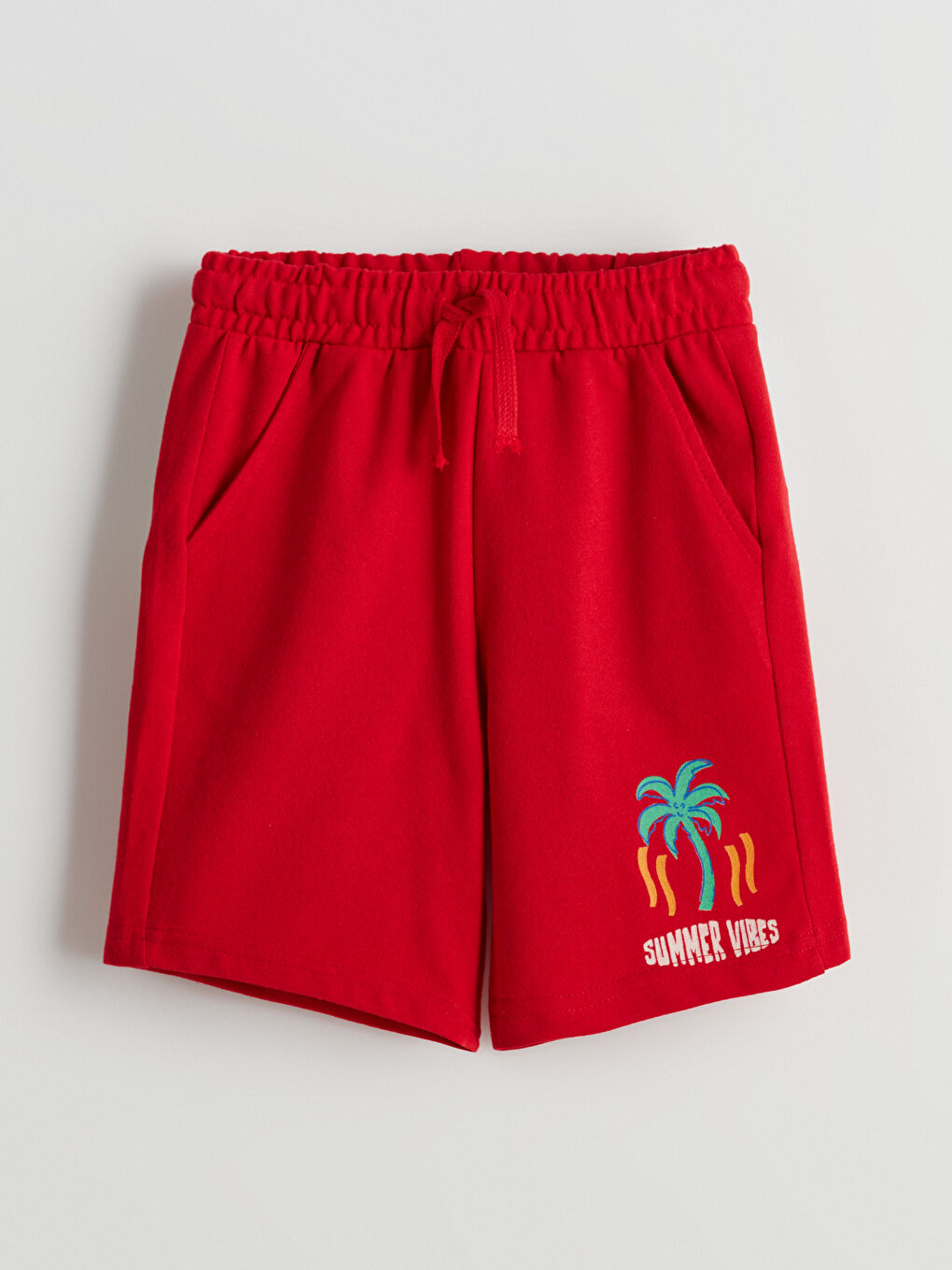 Boys Shorts With Elastic Waist -S5KC07Z4-CRT