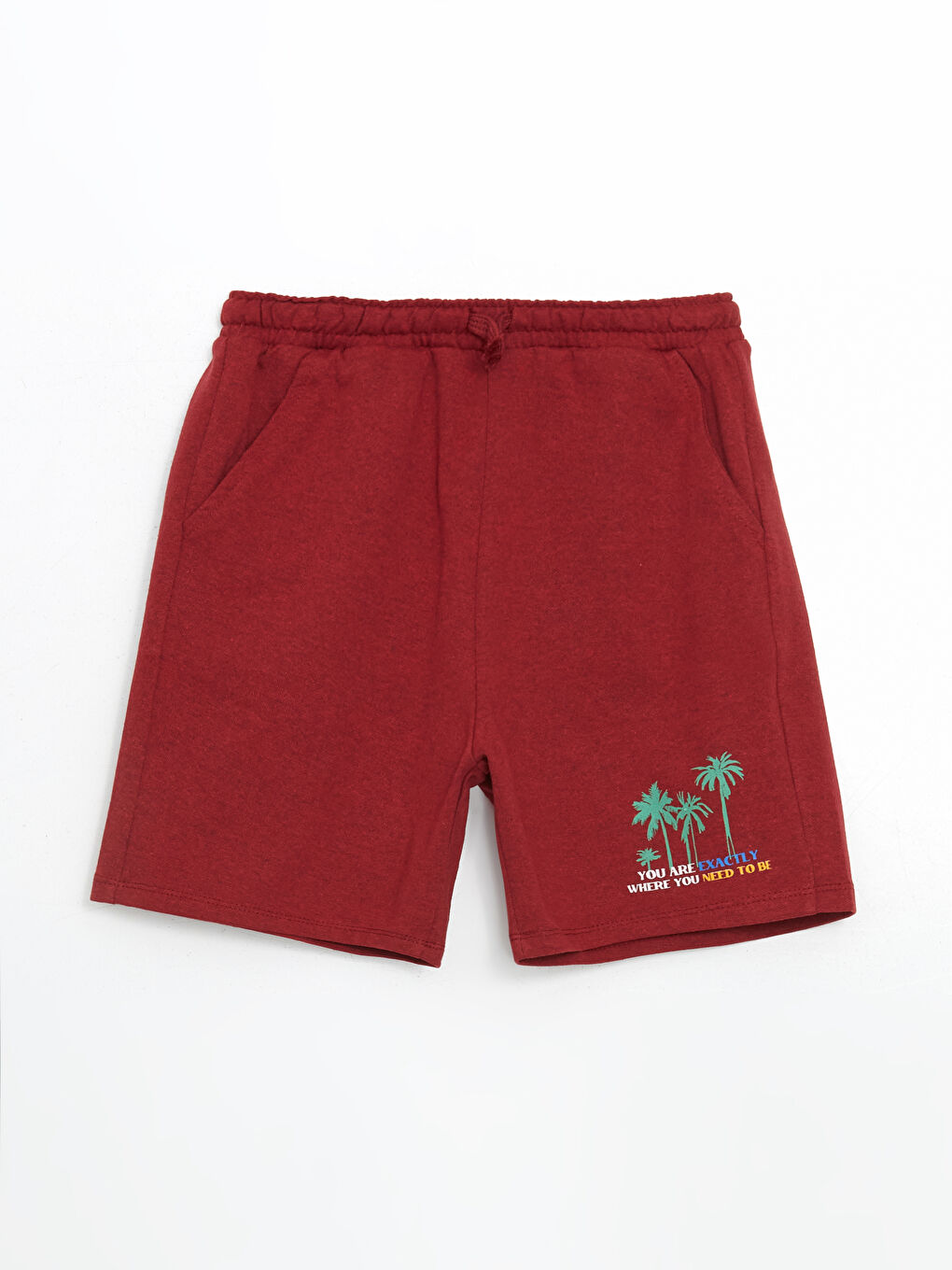 Boys Shorts With Elastic Waist -S5KC11Z4-CRT