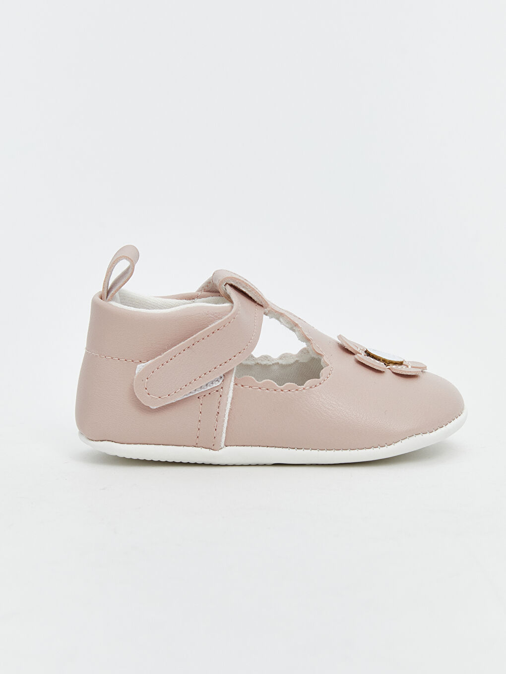 أحذية عربة أطفال وردي طفلة-1