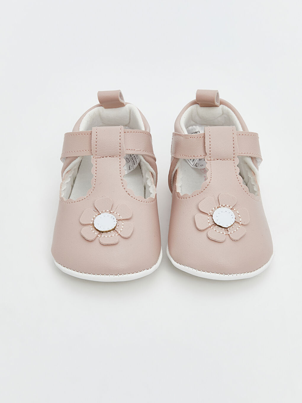 أحذية عربة أطفال وردي طفلة-2