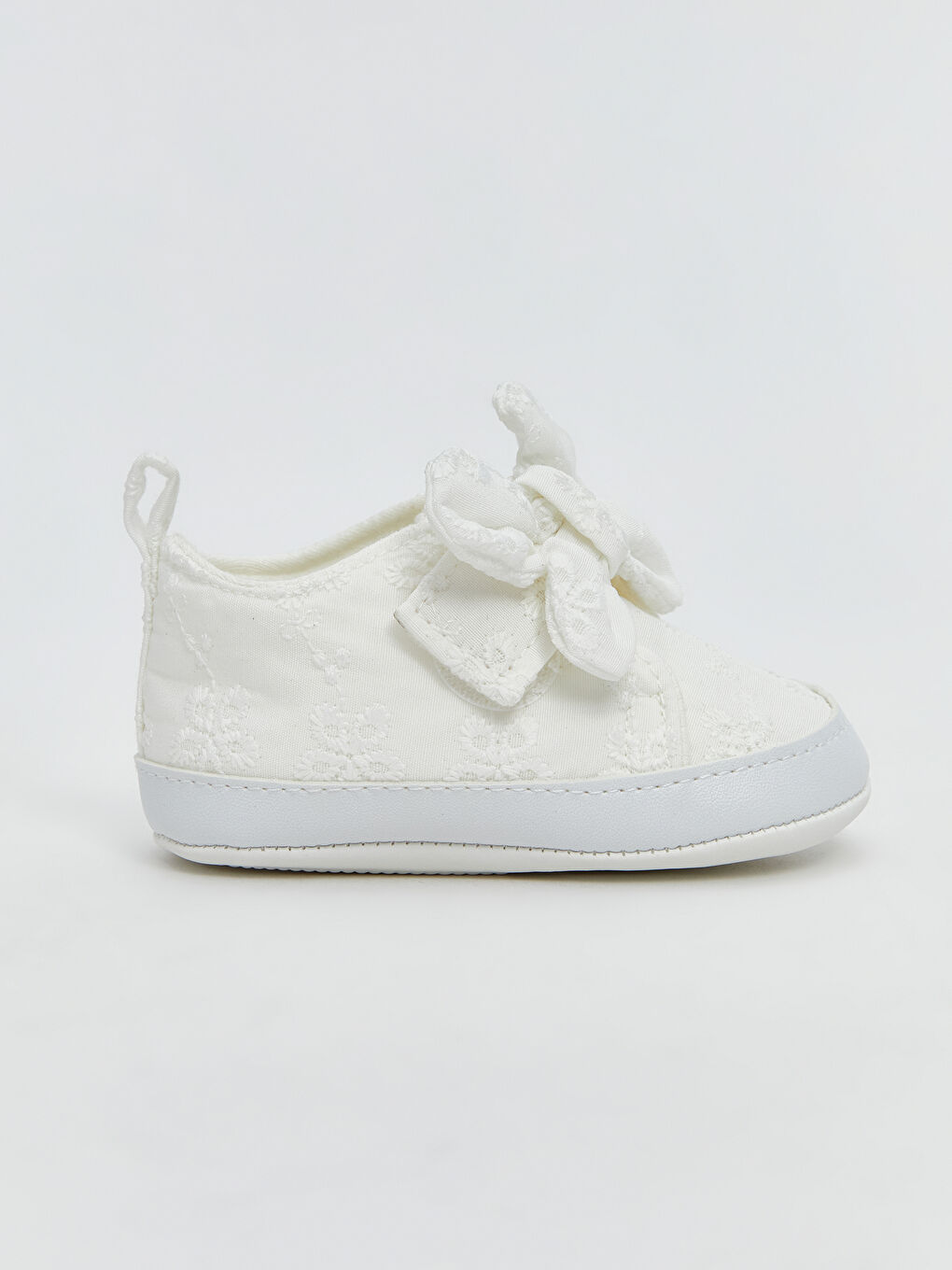 أحذية عربة أطفال أبيض طفلة-1