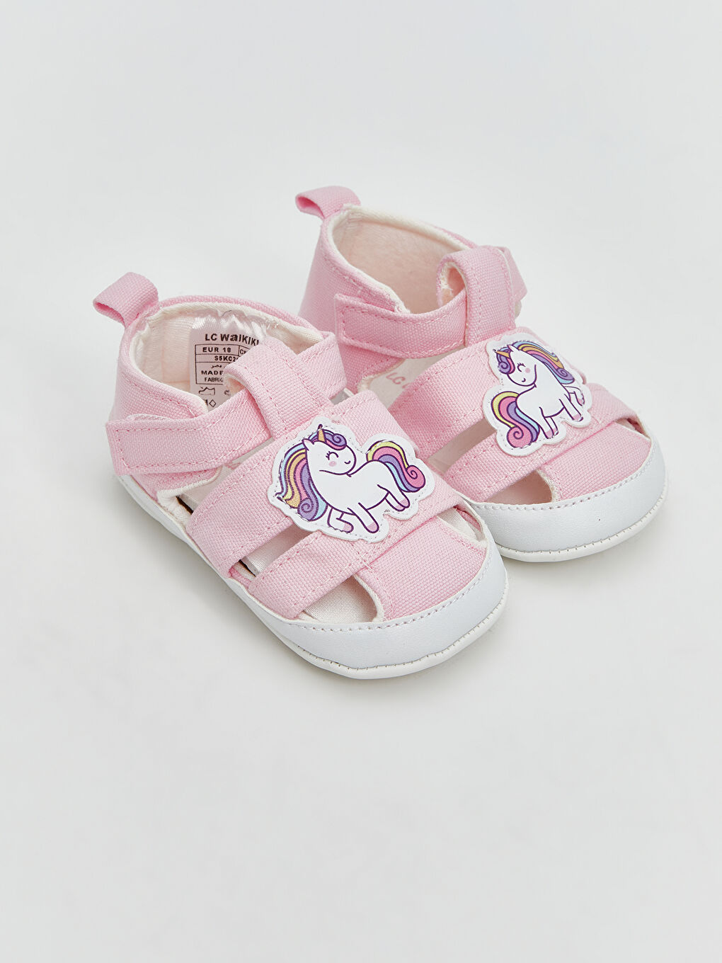 Baby Girl PINK Pram Shoes