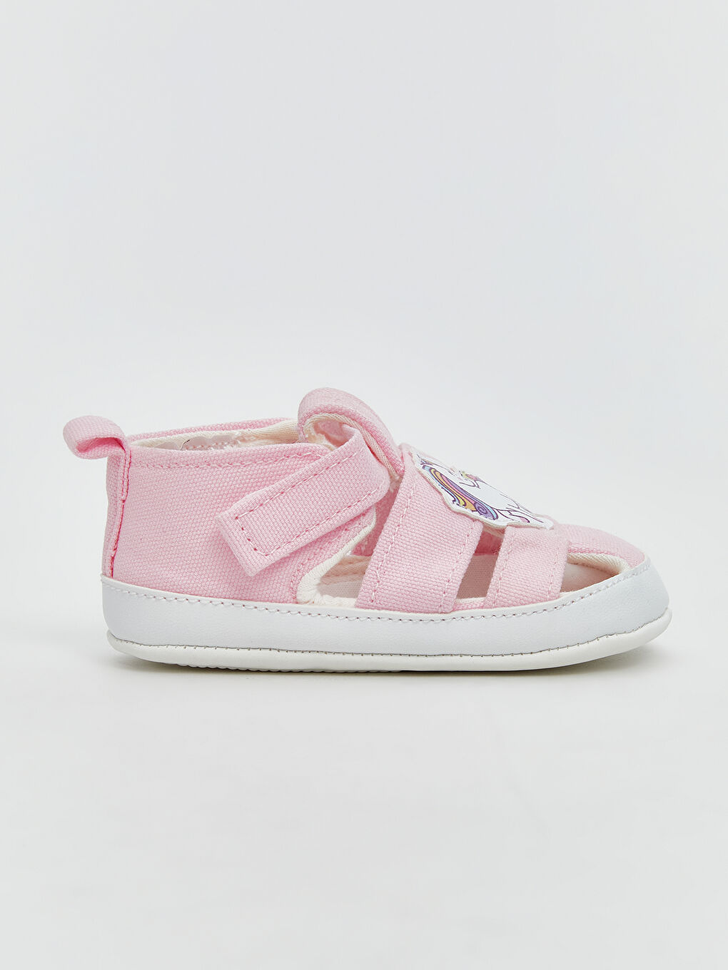 Baby Girl PINK Pram Shoes-1