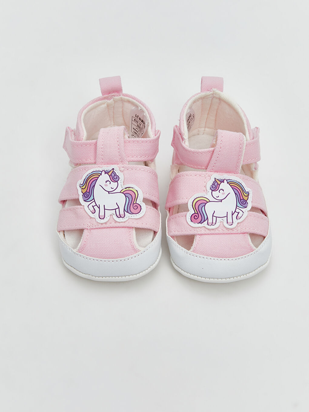 Baby Girl PINK Pram Shoes-2