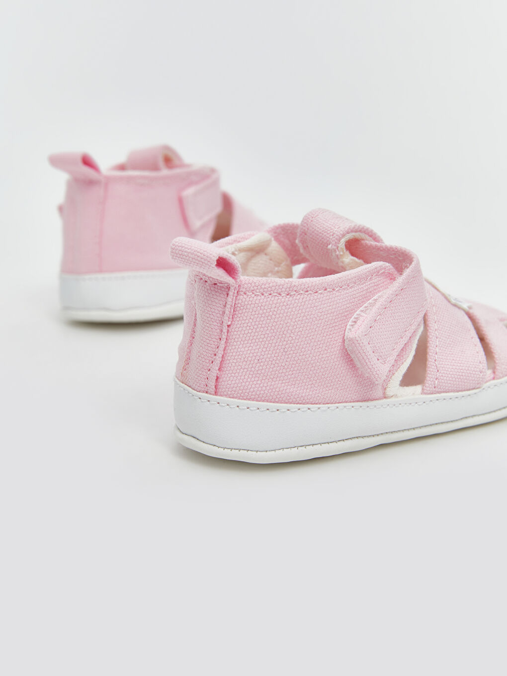 Baby Girl PINK Pram Shoes-4