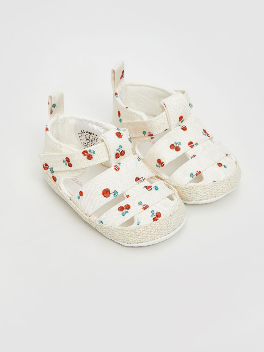 Hook and Loop Fastening Baby Girls' Sandals