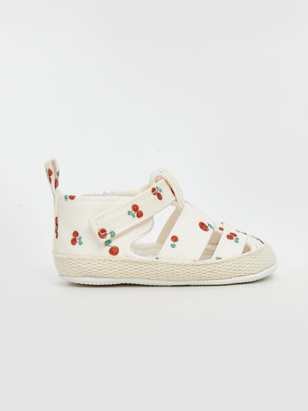 Hook and Loop Fastening Baby Girls' Sandals-1