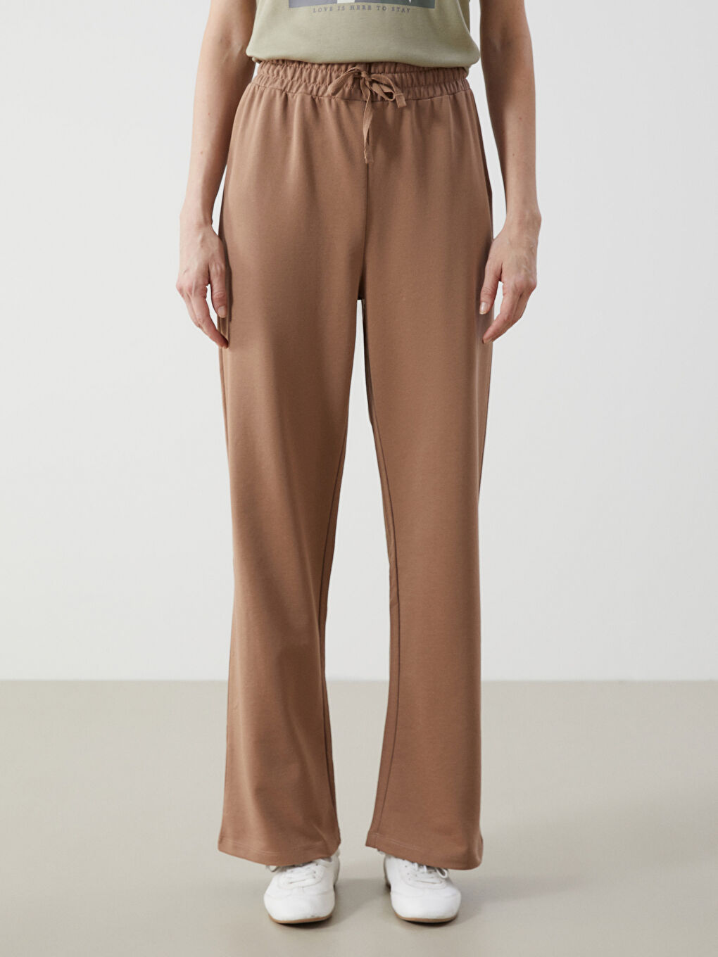 Women's Elastic Waist Sweatpants -S5KC42Z8-QZV