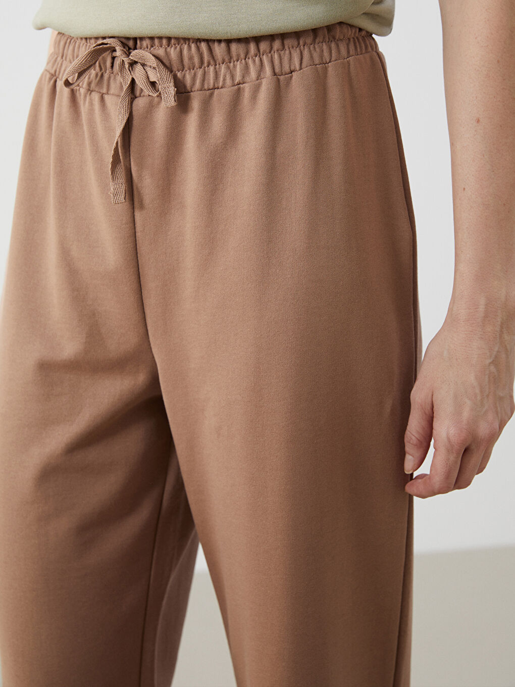 Women's Elastic Waist Sweatpants -S5KC42Z8-QZV