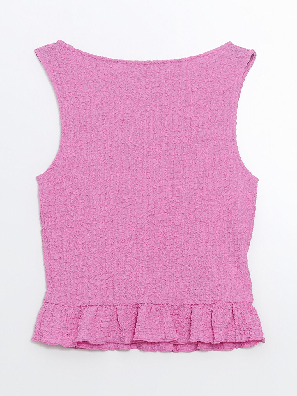 LCW Vision Woman PINK Crop Top -S5KC48Z8-GD7
