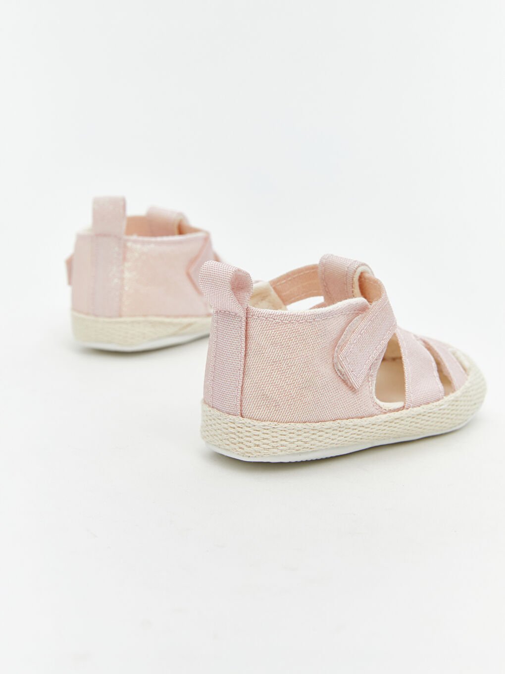 Pembe Cırt Cırtlı Kız Bebek İlk Adım Ayakkabısı-4