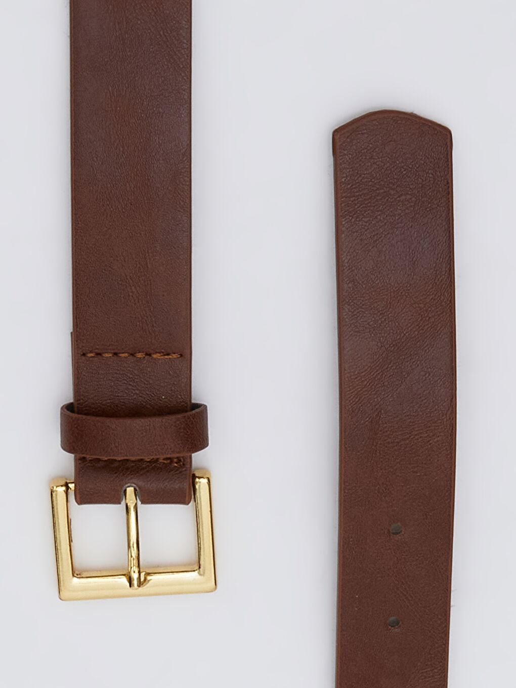 Leather Look Woman Belt -S5KC96Z8-EET