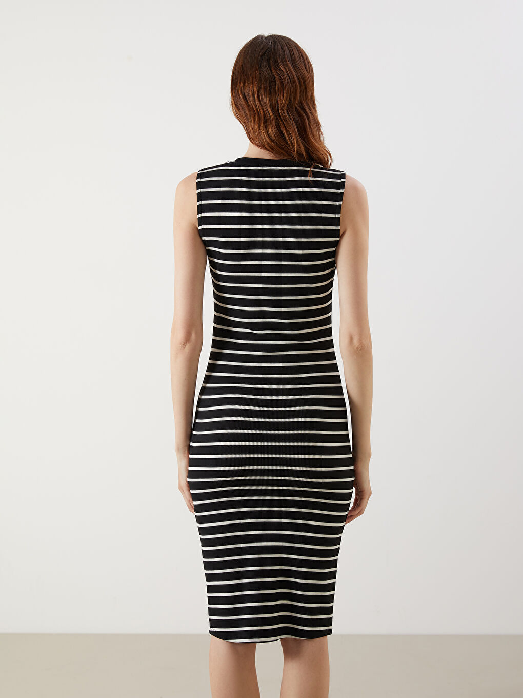LC Waikiki Woman BLACK Dress -S5KD30Z8-LEG
