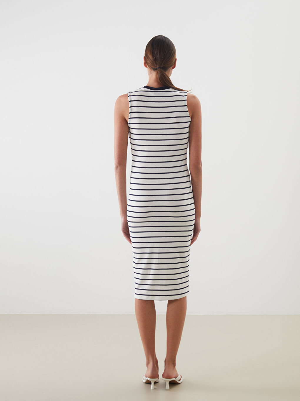 LCW Vision Woman NAVY Dress -S5KD30Z8-LGS