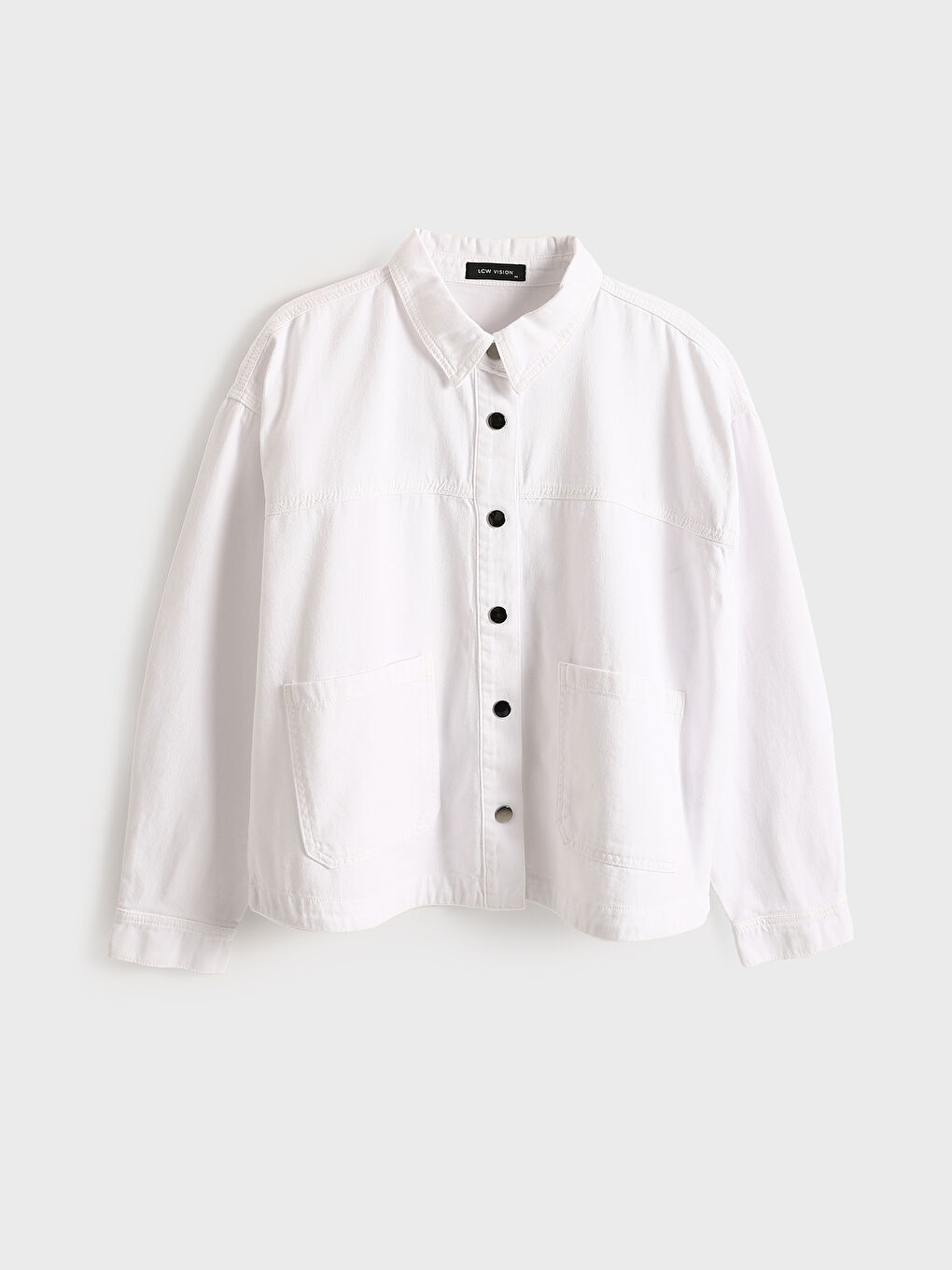 Women's Jean Shirt Jacket -S5KD80Z8-844