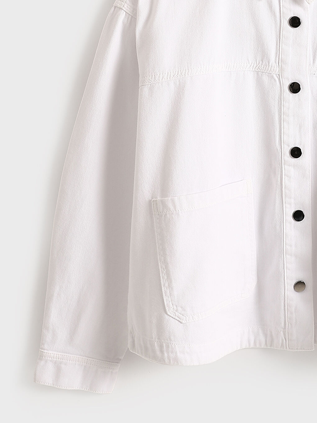 Women's Jean Shirt Jacket -S5KD80Z8-844