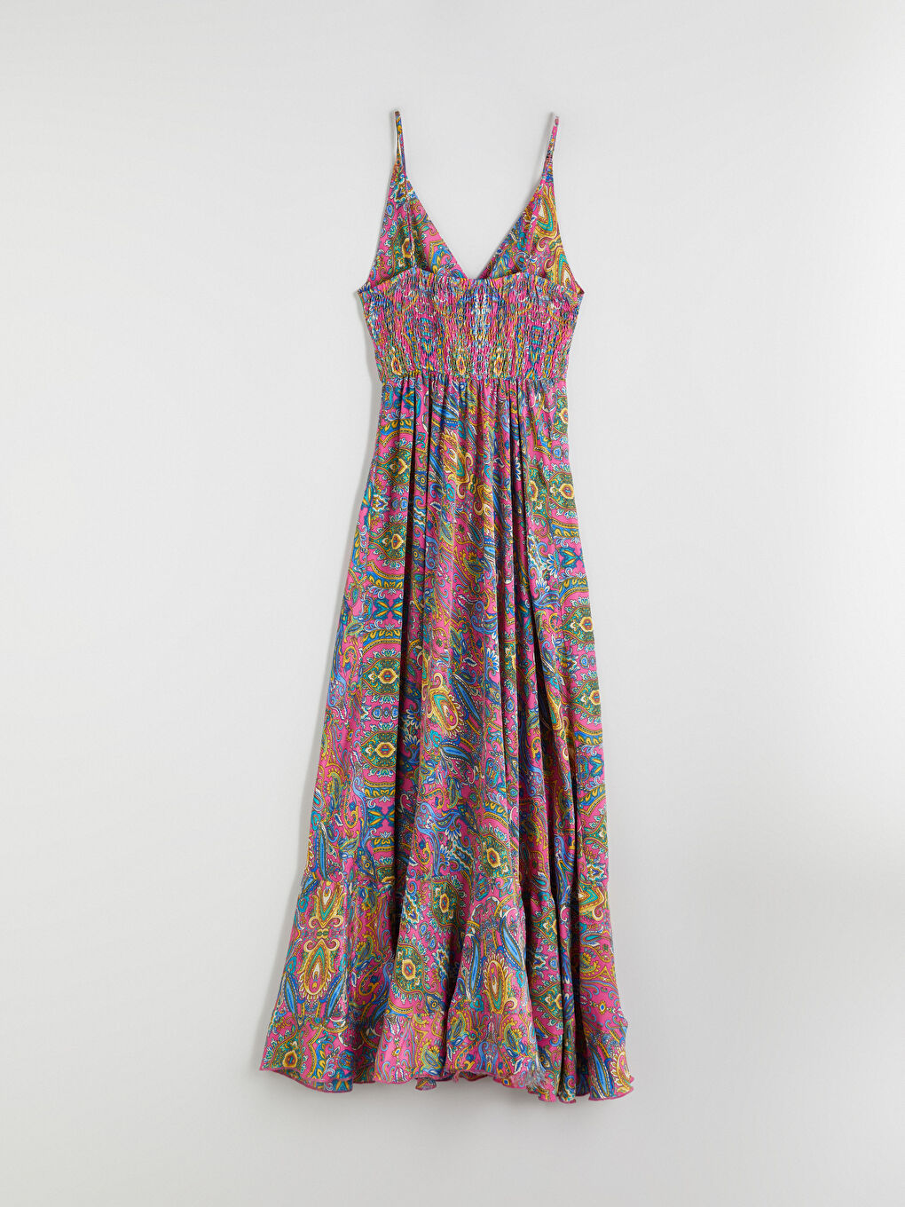 LCW Vision V-Neck Patterned Dress -S5KD93Z8-F9C
