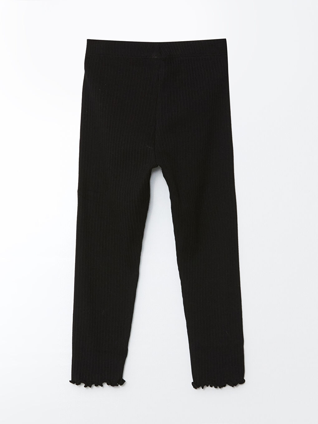LCW Kids Elasticated Waist Girls' Basic Leggings -W53017Z1-CVL