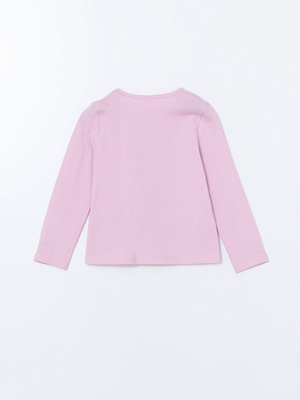 LCW Kids Crew Neck Printed Girls' T-Shirt -W53021Z1-GA5