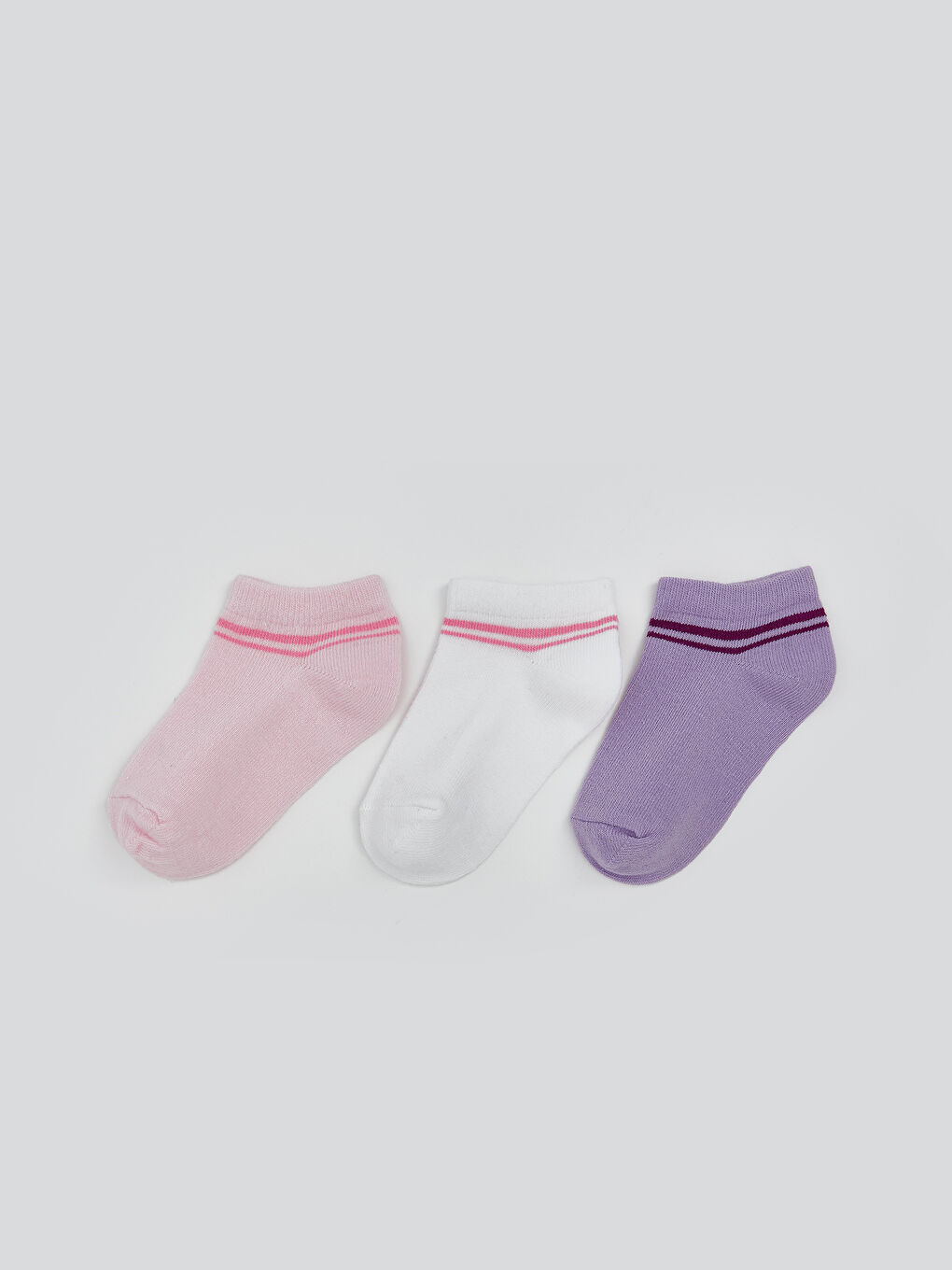 3-pack Baby Girl's Bootie Socks -S5KE91Z1-YFZ