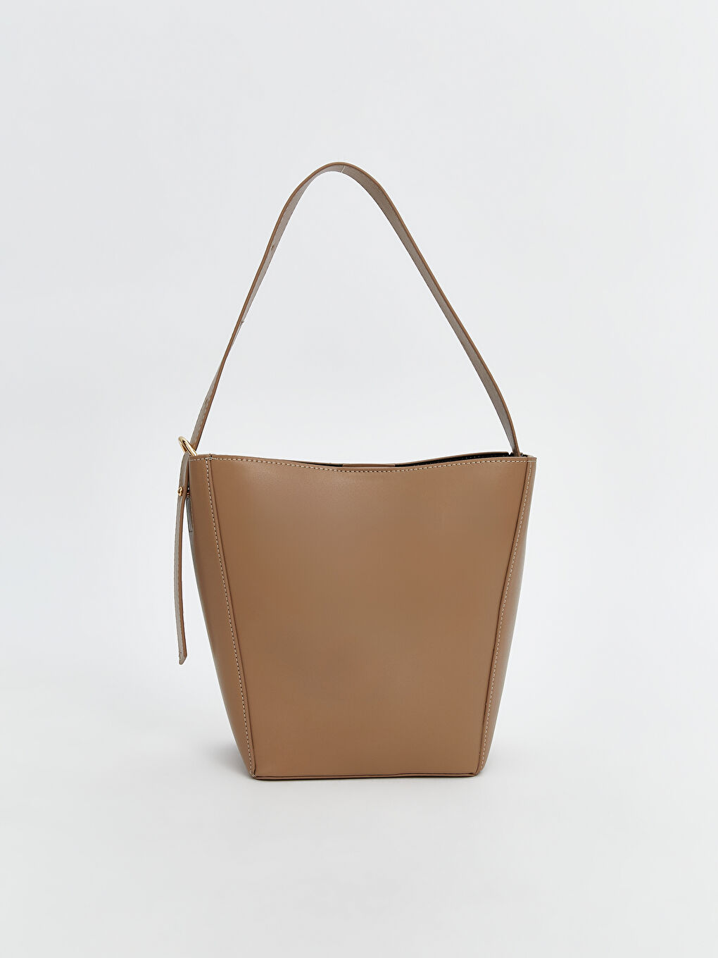 Faux Leather Detachable Strap Women's Shoulder Bag -S5KF03Z8-EHW