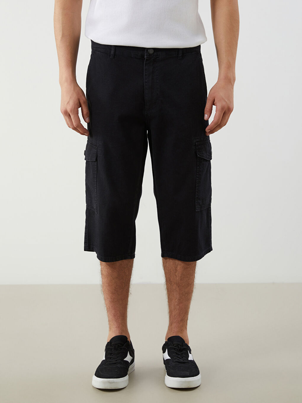 Standard Fit Men's Denim Shorts -S5KF10Z8-326