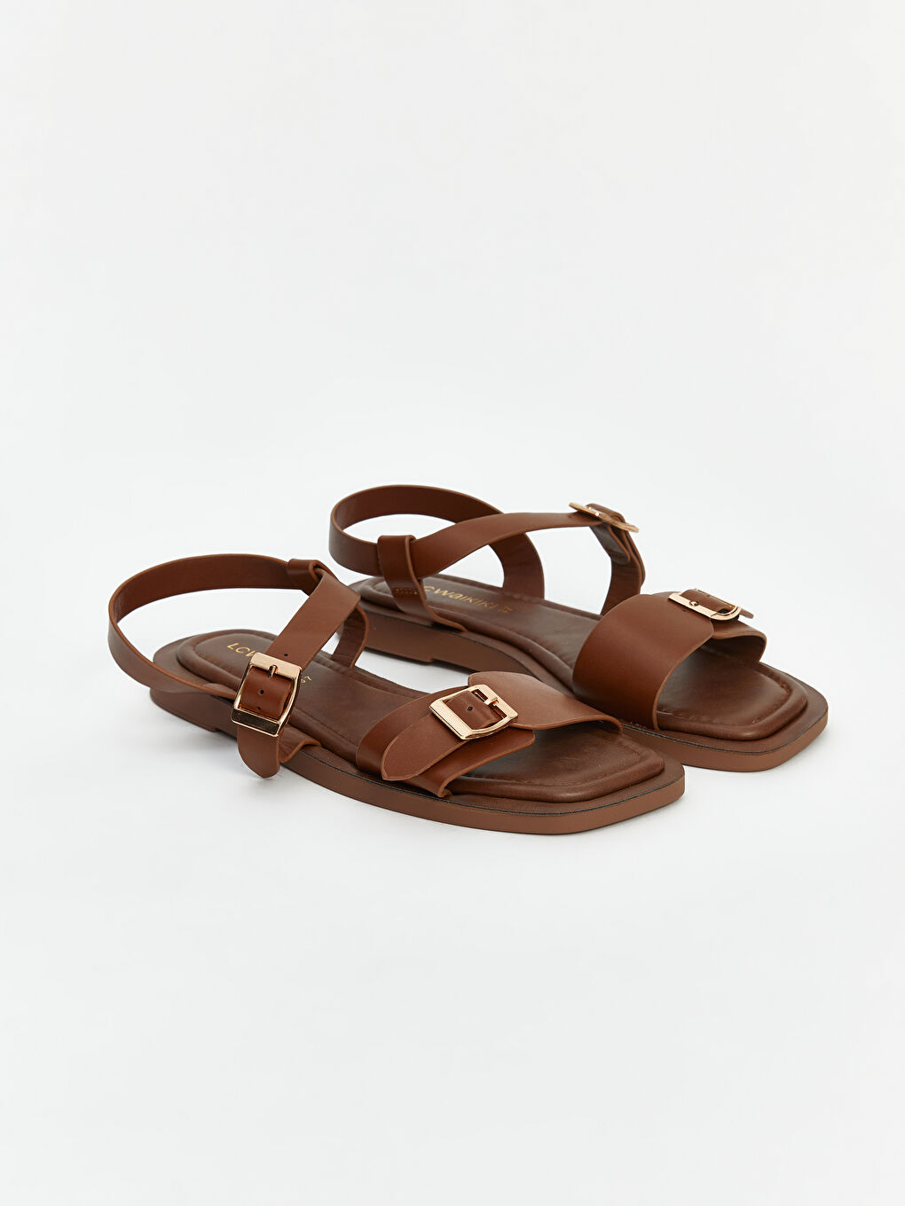 Faux Leather Women's Sandals -S5KF22Z8-ESJ