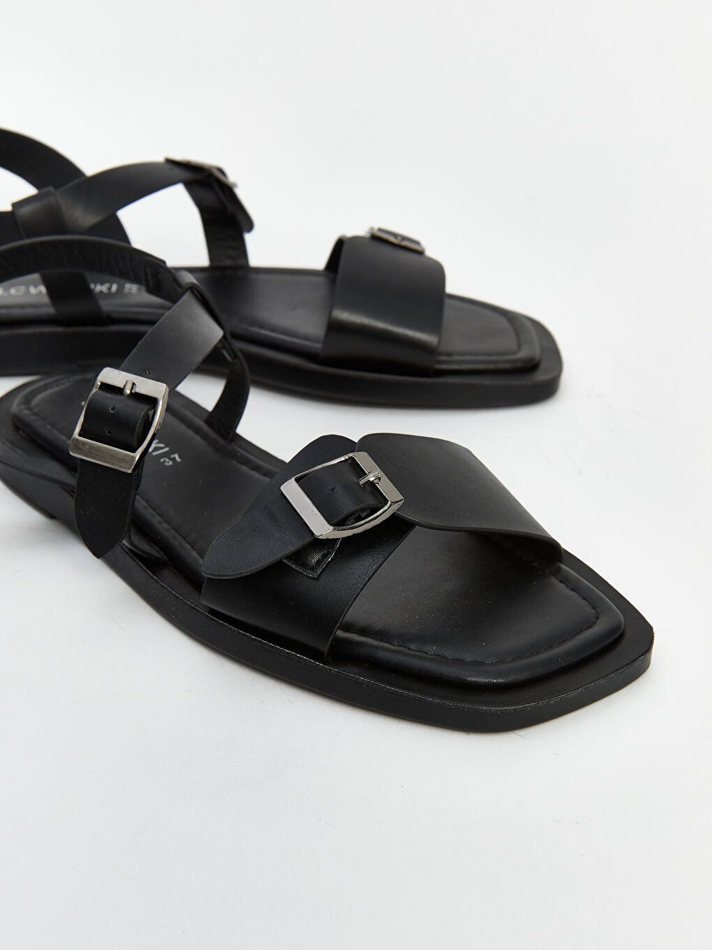 Faux Leather Women's Sandals -S5KF22Z8-HUC
