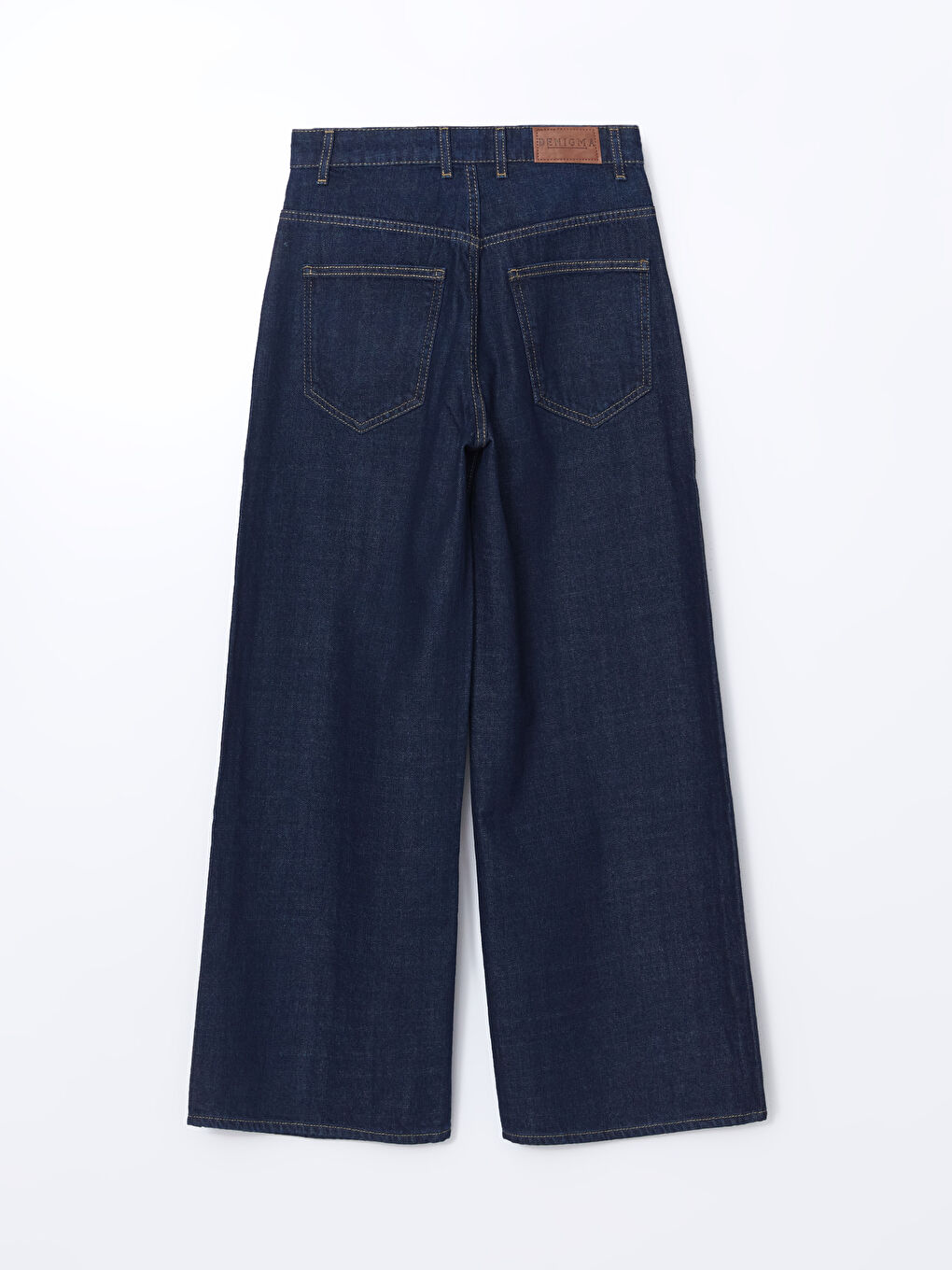 LCW ECO Indigo Wideleg Kadın Jean Pantolon - 5