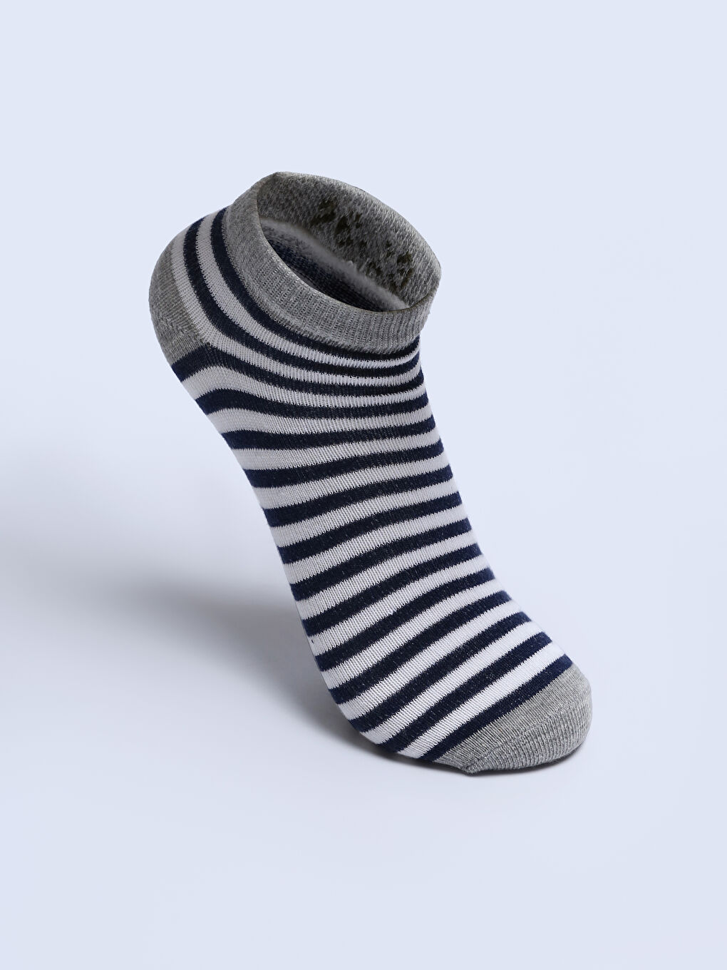 Striped Boys' Trainer Socks 5 Pack-1