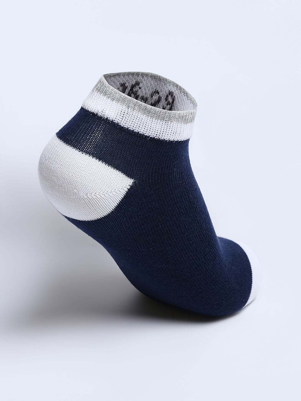 Striped Boys' Trainer Socks 5 Pack-6