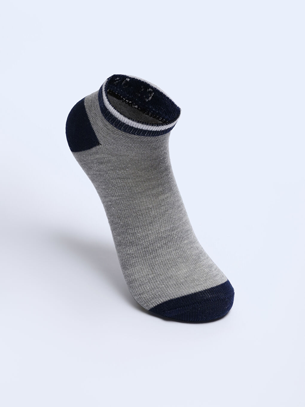Striped Boys' Trainer Socks 5 Pack-7