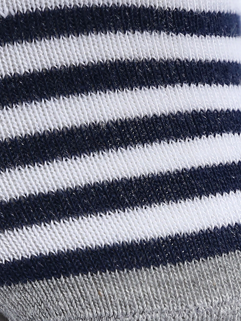 Striped Boys' Trainer Socks 5 Pack-10