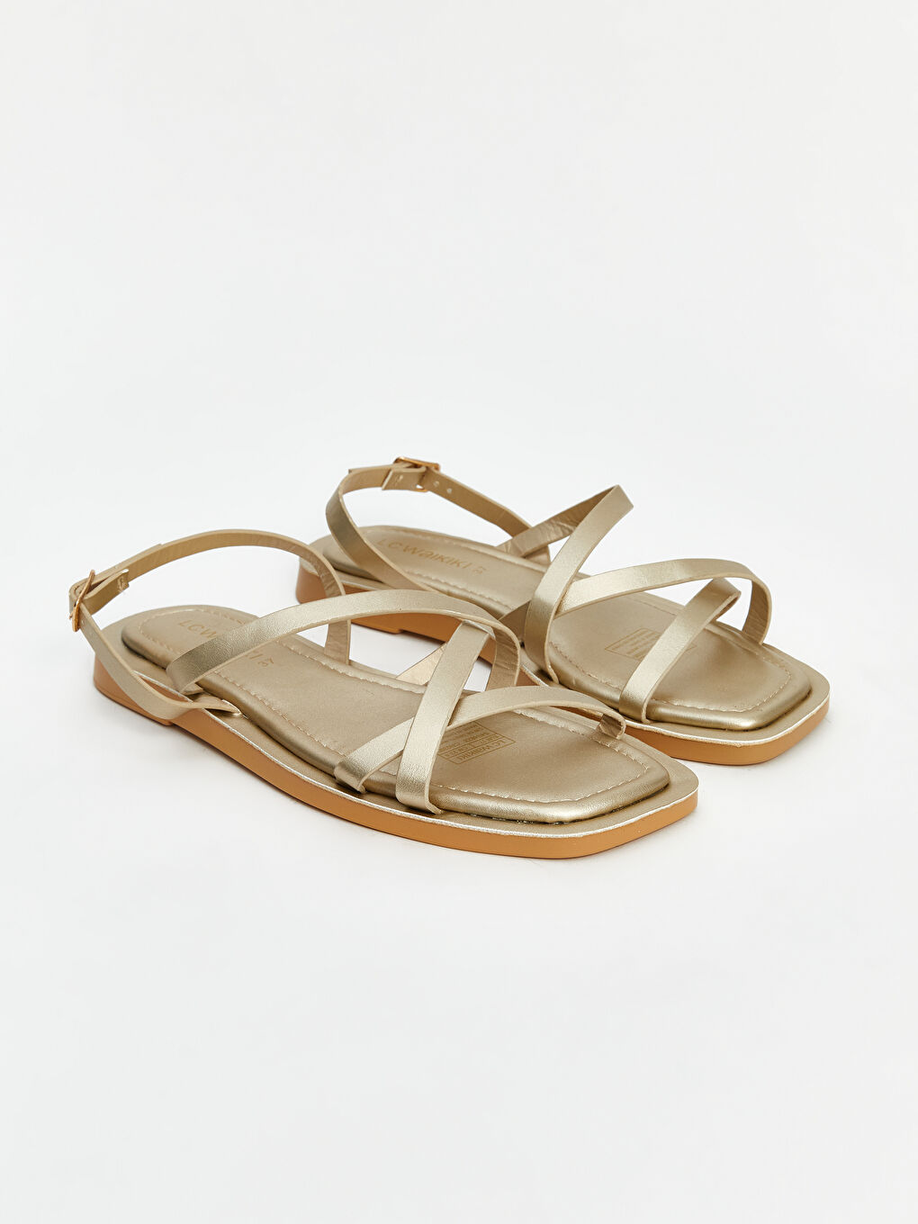 LCW STEPS Sandales en Similicuir pour Femmes -S5KG07Z8-GHW