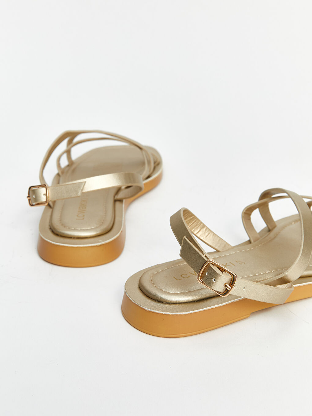 LCW STEPS Sandales en Similicuir pour Femmes -S5KG07Z8-GHW